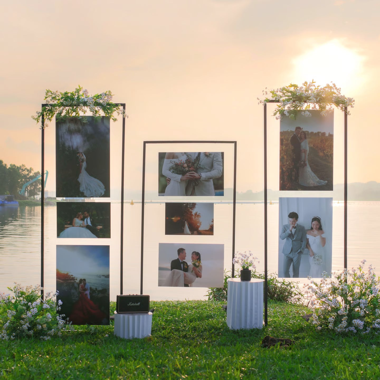 Photo Gallery Display – 3 Stand Package